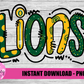 Lions PNG - Lions -  sublimation design - Digital Download