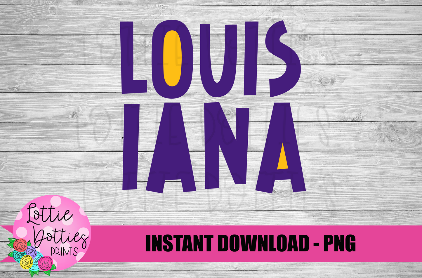 Louisiana Png -LA sublimation design - Digital Download