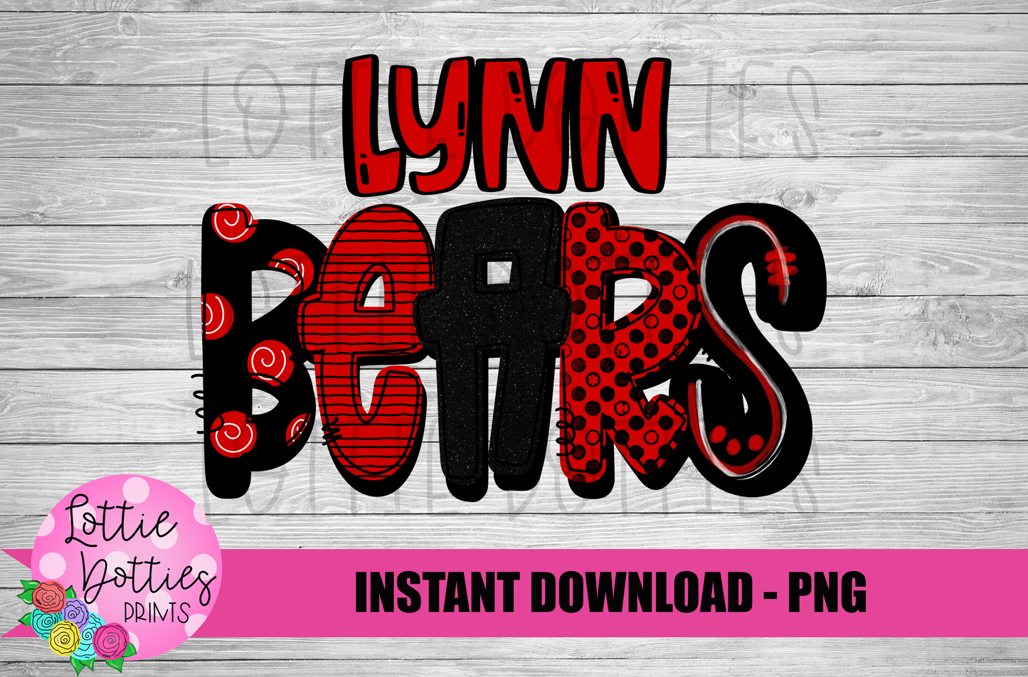 Lynn Bears PNG - Bears  sublimation design - Digital Download