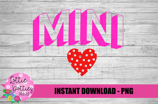 Mini Png - Mini Sublimation File - Instant Download - Digital Download