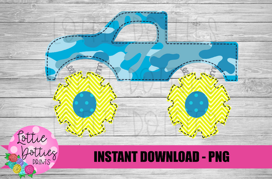 Monster Truck Png - Monster Truck Design - Monster Truck Sublimation