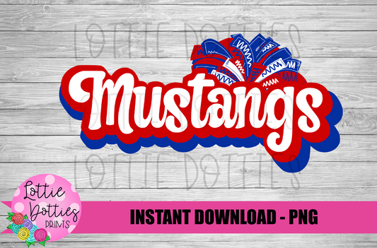 Mustangs PNG - Mustangs -  sublimation design - Digital Download