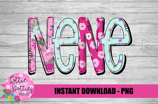 Nene  Png - Sublimation File - Instant Download - Digital Download - Mother's Day Design