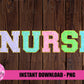 Nurse PNG - Nurse sublimation design - Digital Download