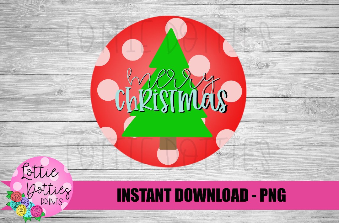 Christmas Tree Patch Sublimation Design - Christmas  Patch  Png - Patch Design - Digital Download