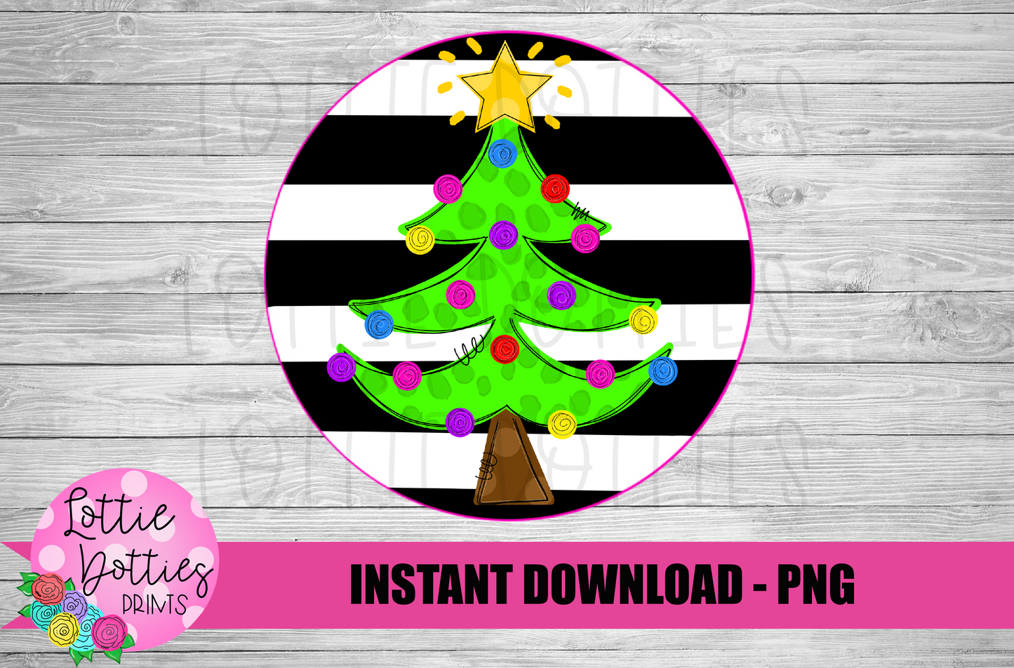 Christmas Tree Patch Sublimation Design - Christmas  Patch  Png - Patch Design - Digital Download