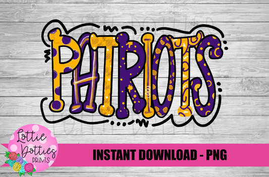 Patriots   PNG - Patriots Sublimation design - Digital Download