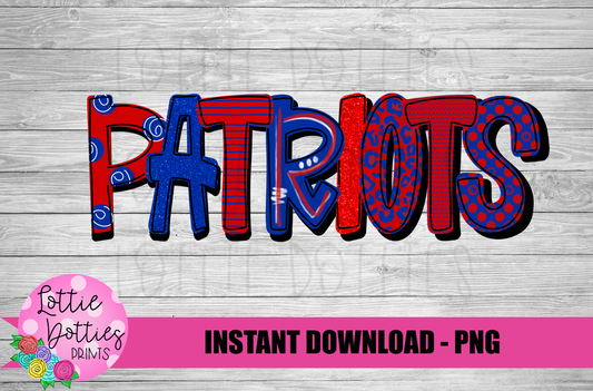 Patriots   PNG - Patriots Sublimation design - Digital Download