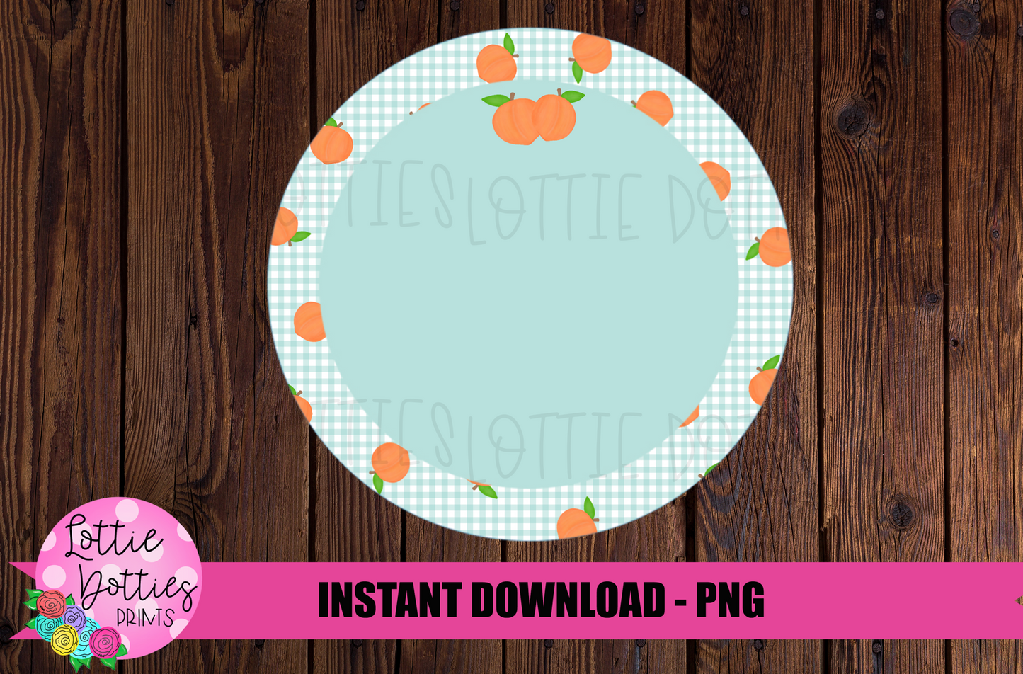 Peach Png - Peach Sublimation Design- Digital Download