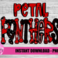 Petal Panthers  PNG - Panthers Sublimation  - Digital Download