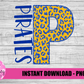 P - Pirates PNG - Pirates -  sublimation design - Digital Download