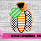 Faux applique Pumpkin Png - Digital Download - Halloween Sublimation Design