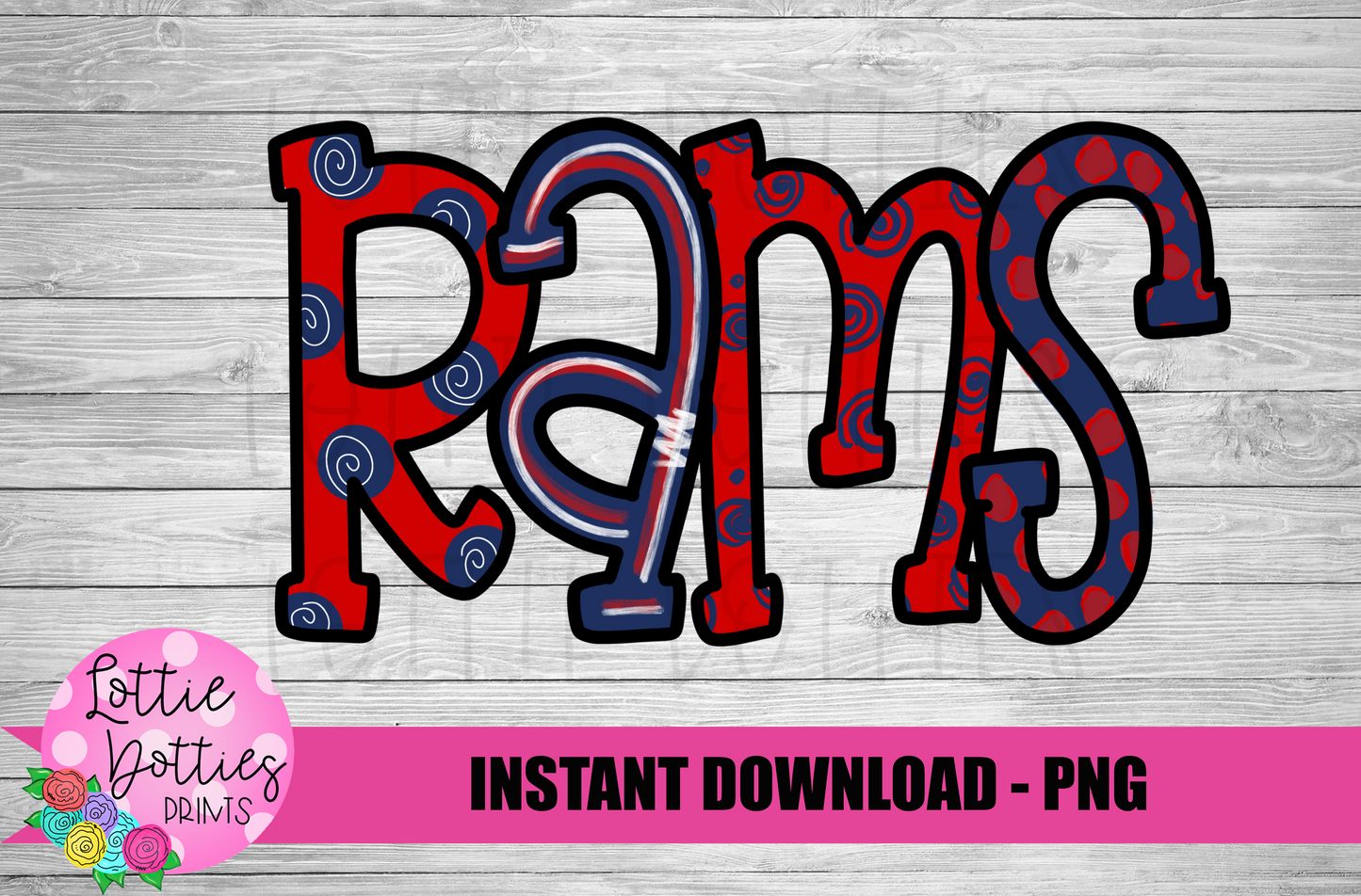 Rams PNG - Rams Sublimation design - Digital Download