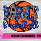 Rebel Basketball PNG - Rebels PNG - Instant Download - Digital Download - Rebels Sublimation Design