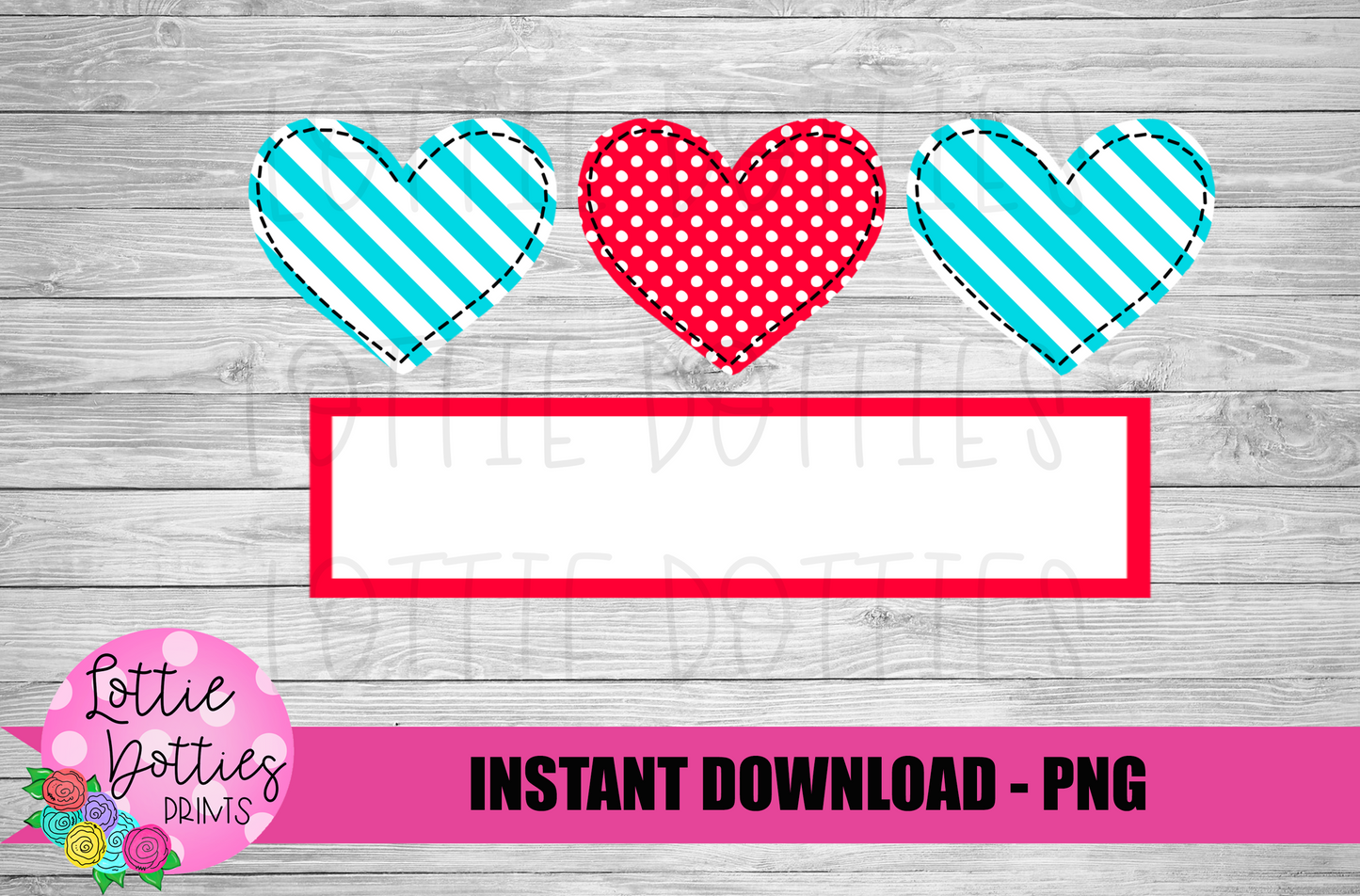 Valentines Day Png - Valentine’s Day Sublimation Design - Hearts - Digital Download