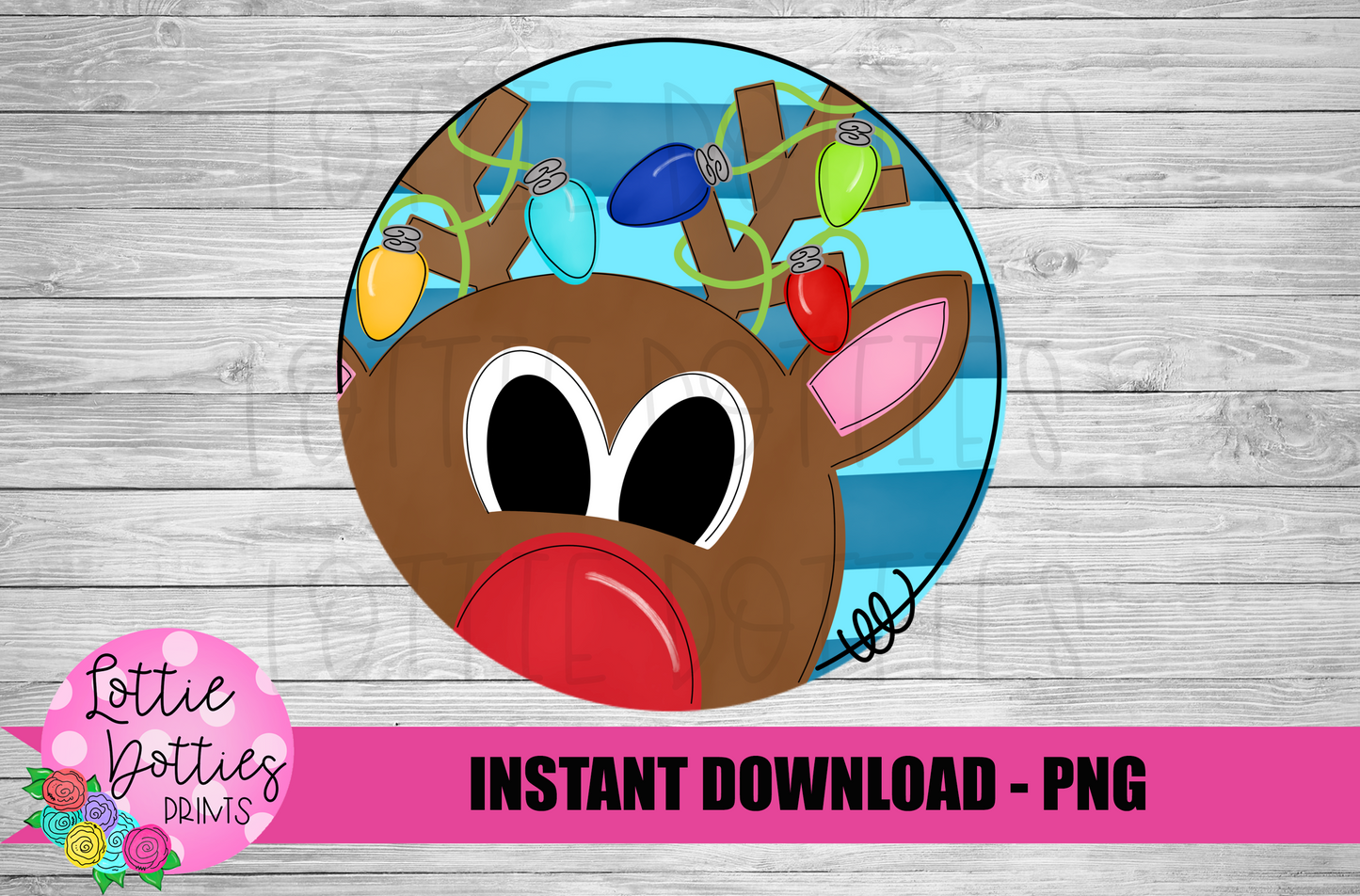 Boy Reindeer Png - Christmas Sublimation Design- Digital Download