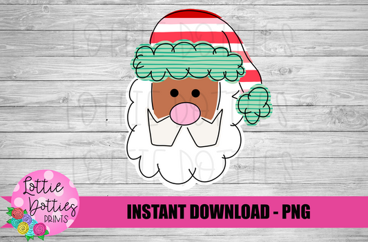 Santa Png - Santa Sublimation - Christmas Sublimation- Digital Download