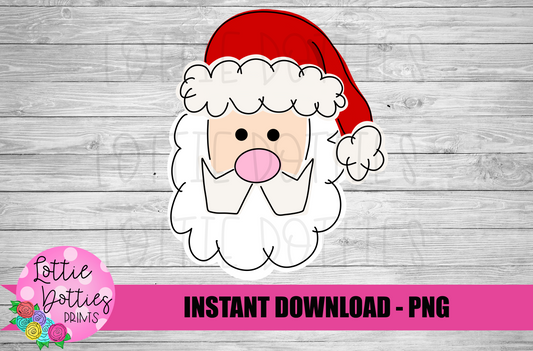 Santa Png - Santa Sublimation - Christmas Sublimation- Digital Download