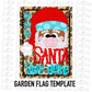 Santa Stop Here Png - Santa Flag Template Sublimation - Christmas Sublimation- Digital Download