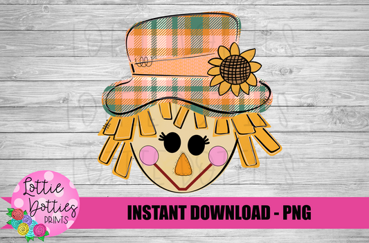 Scarecrow PNG - Fall Sublimation - Digital Download