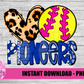 Pioneers Softball  Png - Pioneers Sublimation Design - Digital Download