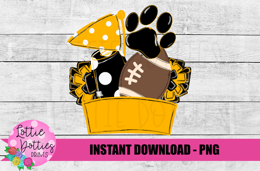 School Spirit Sublimation- Football Sublimation Design - Cheer Sublimation Design- Digital Download
