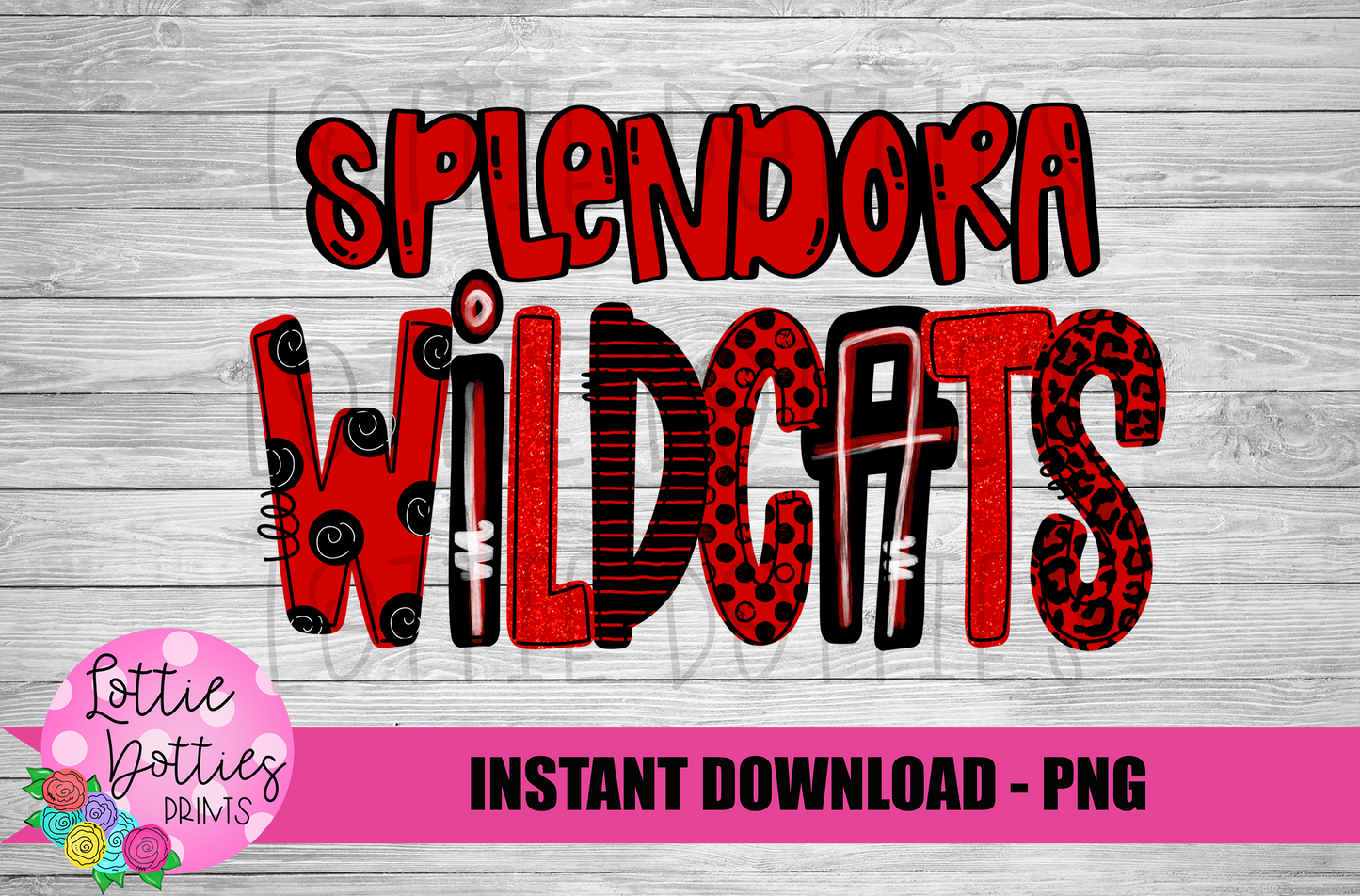 Splendora Wildcats  PNG - Wildcats -  sublimation design - Digital Download