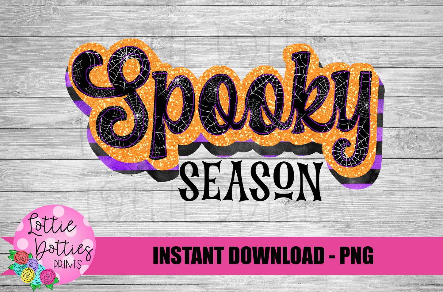 Spooky Season Png - Halloween Sublimation Design -  Digital Download