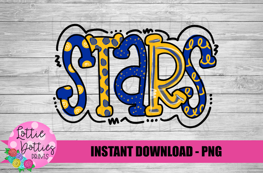 Stars PNG - Stars Sublimation - Mascot