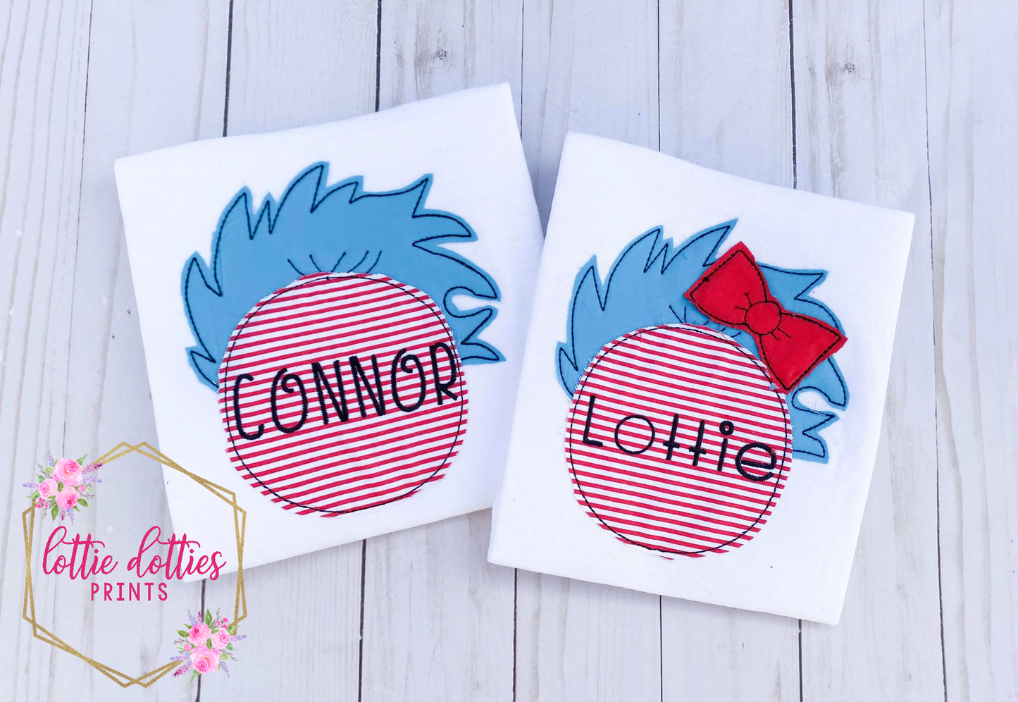 Read Across America Thing Circle Applique Design - Machine Embroidery - Instant Download