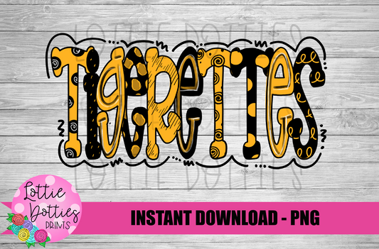 Tigerettes PNG - Tigerettes sublimation design - Digital Download