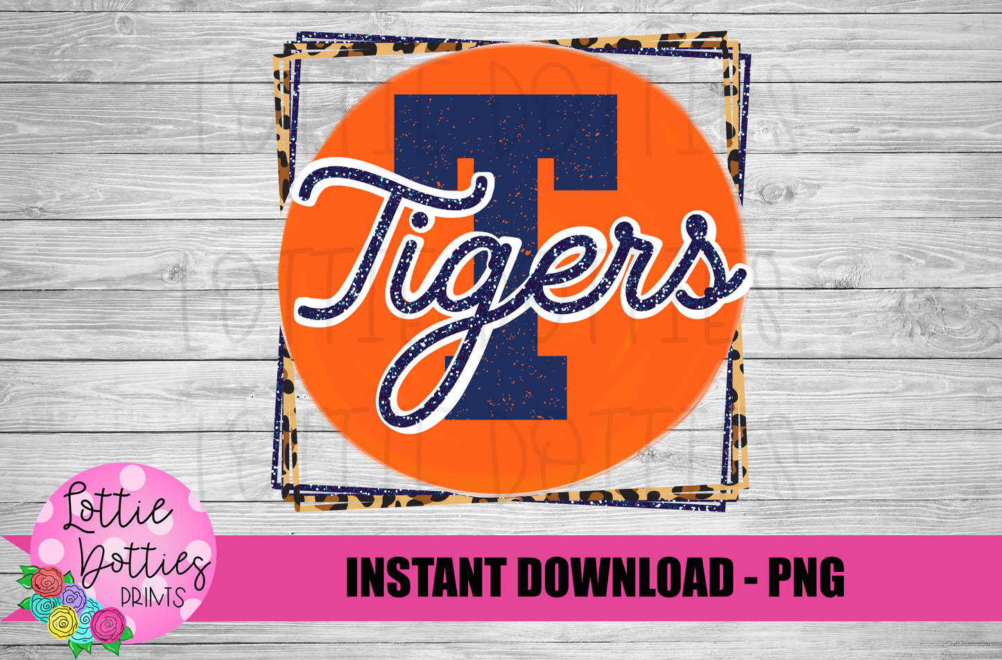 T - Tigers PNG - Tigers sublimation design - Digital Download