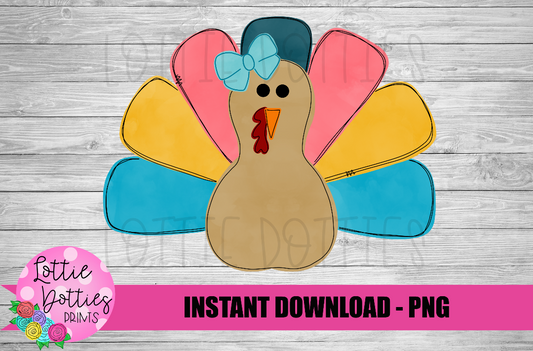 Turkey Png - Turkey Sublimation Design- Digital Download