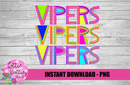Vipers PNG - Vipers Sublimation - Digital Download
