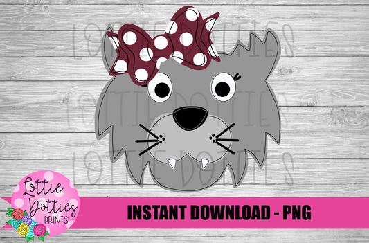 Girl Wildcats   Png - Wildcats  Sublimation Design - Digital Download