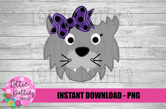 Girl Wildcats   Png - Wildcats  Sublimation Design - Digital Download