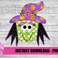 Witch Png - Halloween Sublimation Design- Digital Download