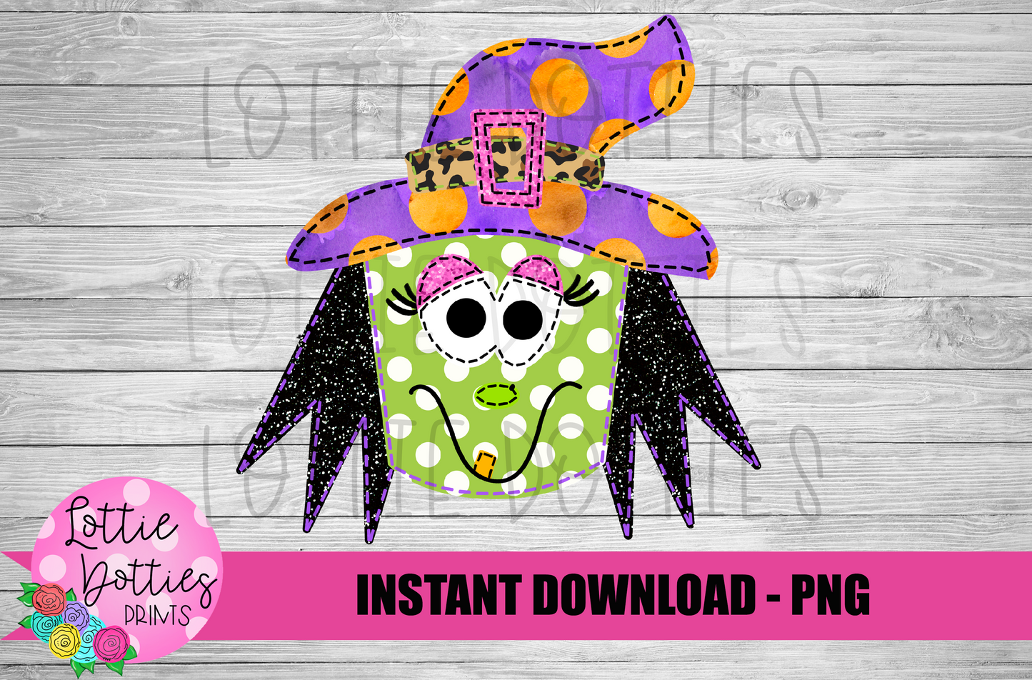 Witch Png - Halloween Sublimation Design- Digital Download