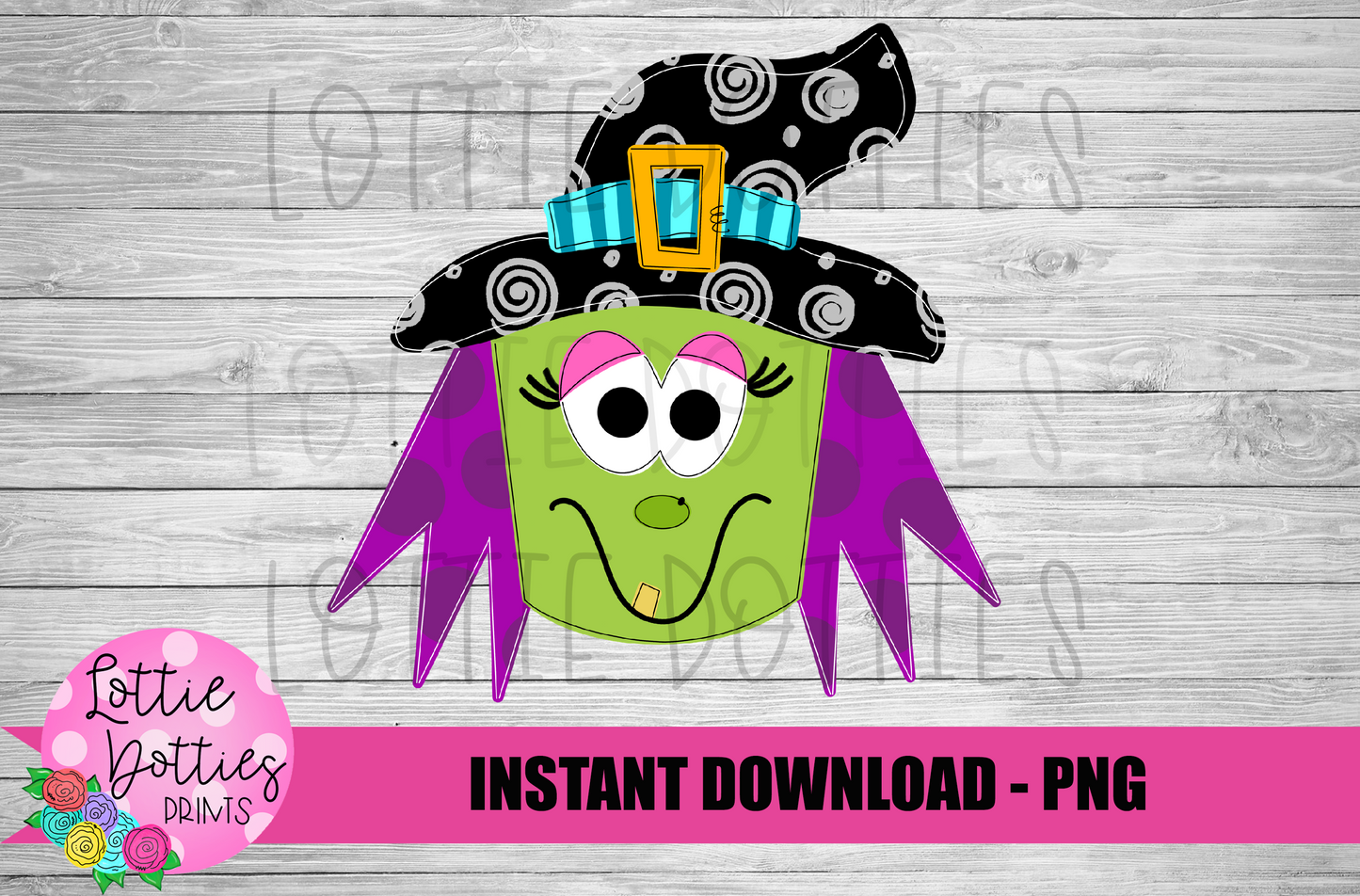 Witch Png - Halloween Sublimation Design- Digital Download