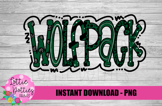 Wolfpack PNG - Wolfpack Sublimation - Digital Download