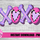 Valentine’s Day Sublimation Design- Xoxo - valentines Design - xoxo Png