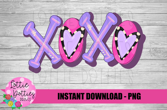 Valentine’s Day Sublimation Design- Xoxo - valentines Design - xoxo Png